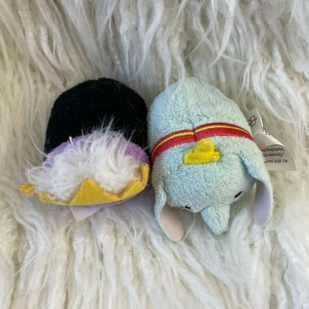 Lot of 12 Disney Tsum Tsum Plush Toys Mickey, Minnie,Dumbo, Ursula
